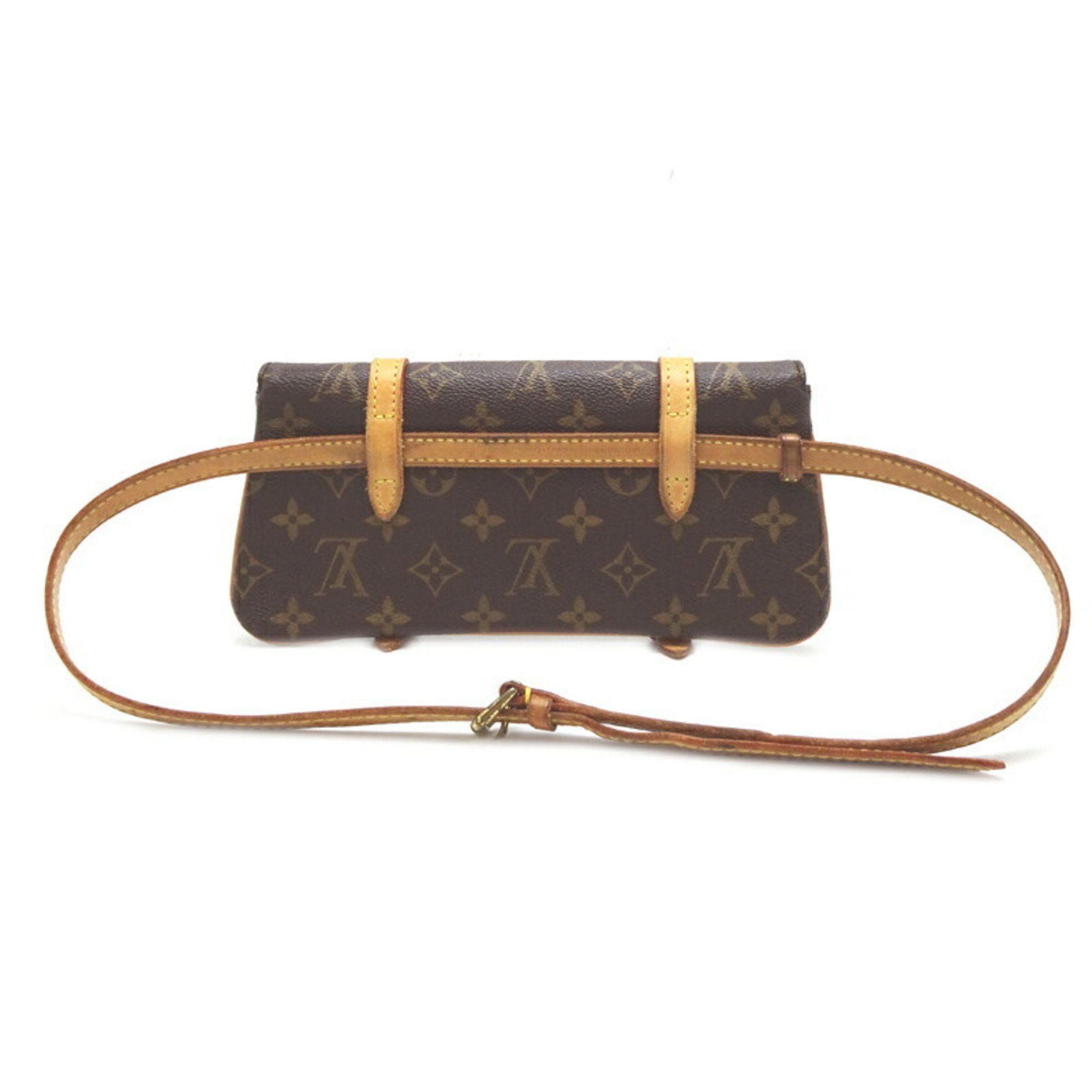 Louis Vuitton Louis Vuitton Pochette Marelle Women's Waist Bag M51159 Monogram Brown Size ONE SIZE - 2 Thumbnail