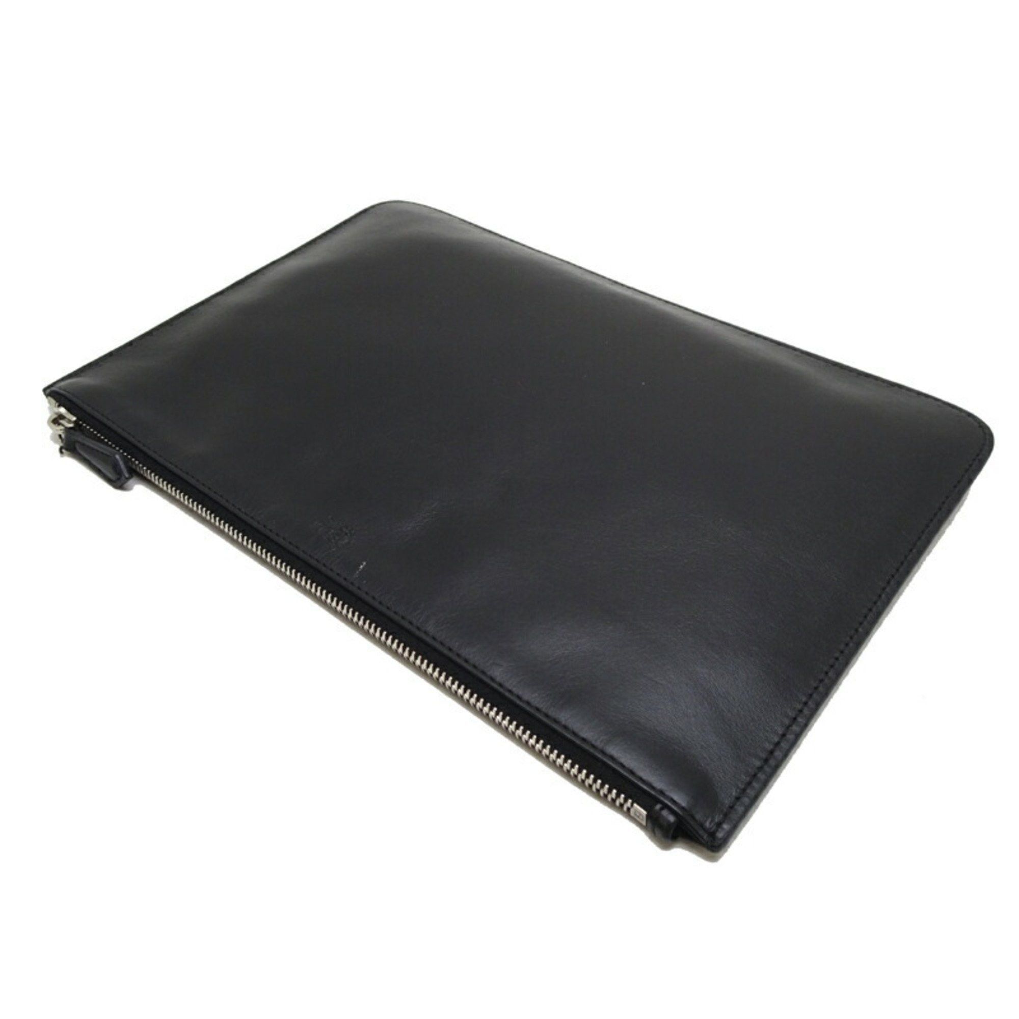 Fendi Fendi Monster Clutch Men's Second Bag 7N0078 Leather Black Size ONE SIZE - 4 Thumbnail