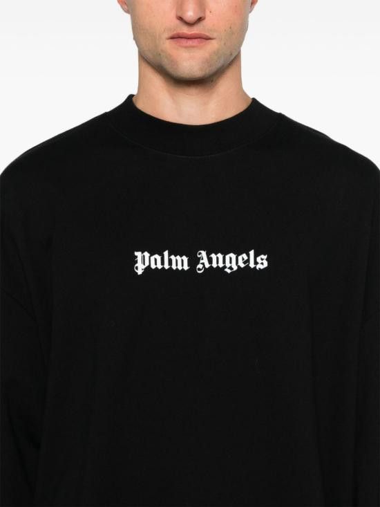 Palm Angels PALM ANGELS Men Hoodies PMBA080C99FLE001 1001 Black Size US XL / EU 56 / 4 - 3 Thumbnail