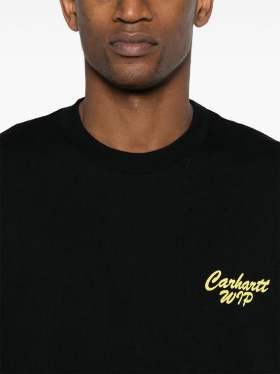 Carhartt Wip CARHARTT WIP Men T-Shirts I033641 1BXX Black Size US M / EU 48-50 / 2 - 2 Thumbnail