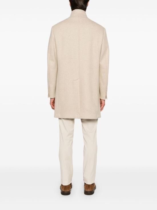 Fay FAY Men Coats NAM5449025J VJBC600 Beige Size US L / EU 52-54 / 3 - 5 Thumbnail