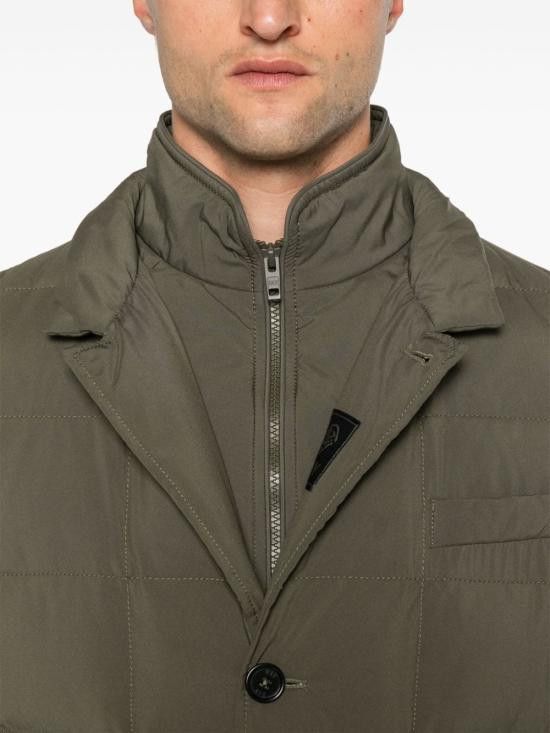 Fay FAY Men Jacket NAM45490210 PGQV601 Green Size US XL / EU 56 / 4 - 2 Thumbnail