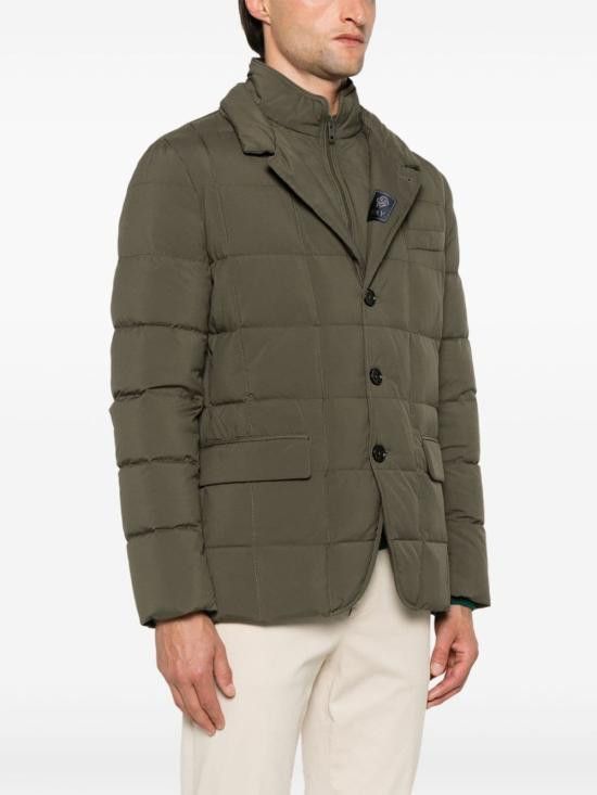 Fay FAY Men Jacket NAM45490210 PGQV601 Green Size US XL / EU 56 / 4 - 3 Thumbnail