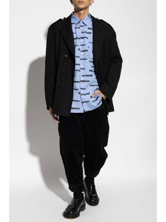 Comme des Garcons COMME DES GARCONS Men Long Tops FNB018 1BLUE Blue Size US M / EU 48-50 / 2 - 2 Thumbnail