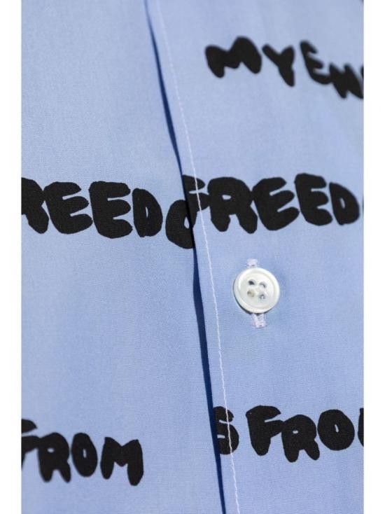 Comme des Garcons COMME DES GARCONS Men Long Tops FNB018 1BLUE Blue Size US S / EU 44-46 / 1 - 5 Thumbnail