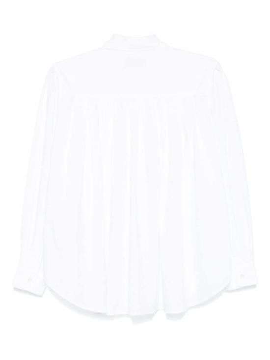 Officine Generale OFFICINE GENERALE Women Shirts WSHI006PRE WHITE White Size M / US 6-8 / IT 42-44 - 2 Thumbnail