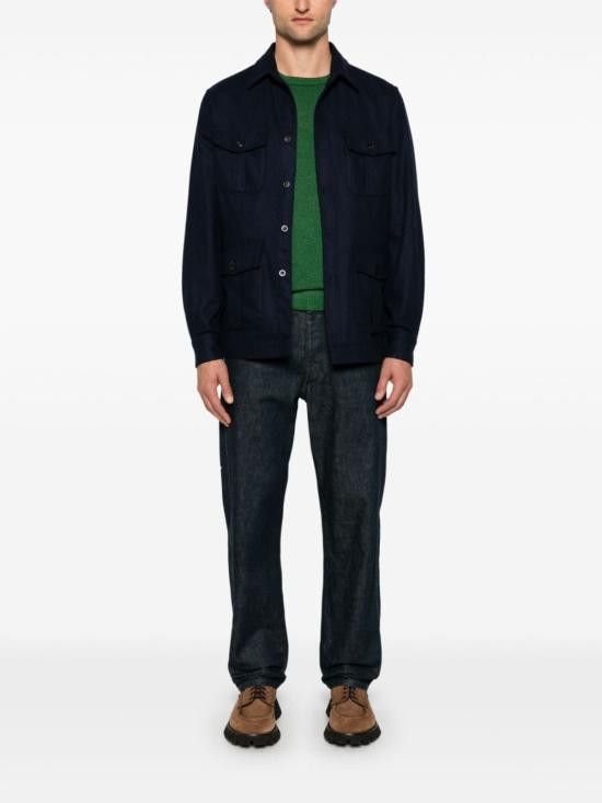 Boglioli BOGLIOLI Men Jacket 60300W FA00300780 Blue Size US XL / EU 56 / 4 - 3 Thumbnail