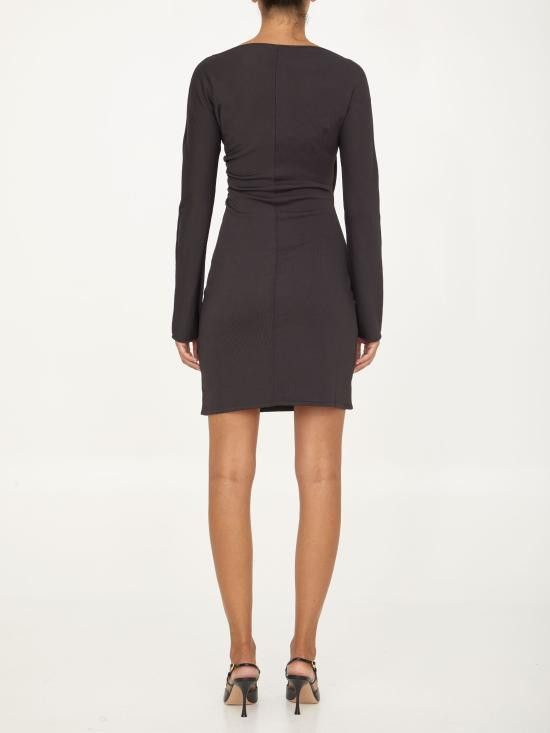 Bottega Veneta BOTTEGA VENETA Women Mid Skirts 708413 BROWN Size S / US 4 / IT 40 - 4 Thumbnail