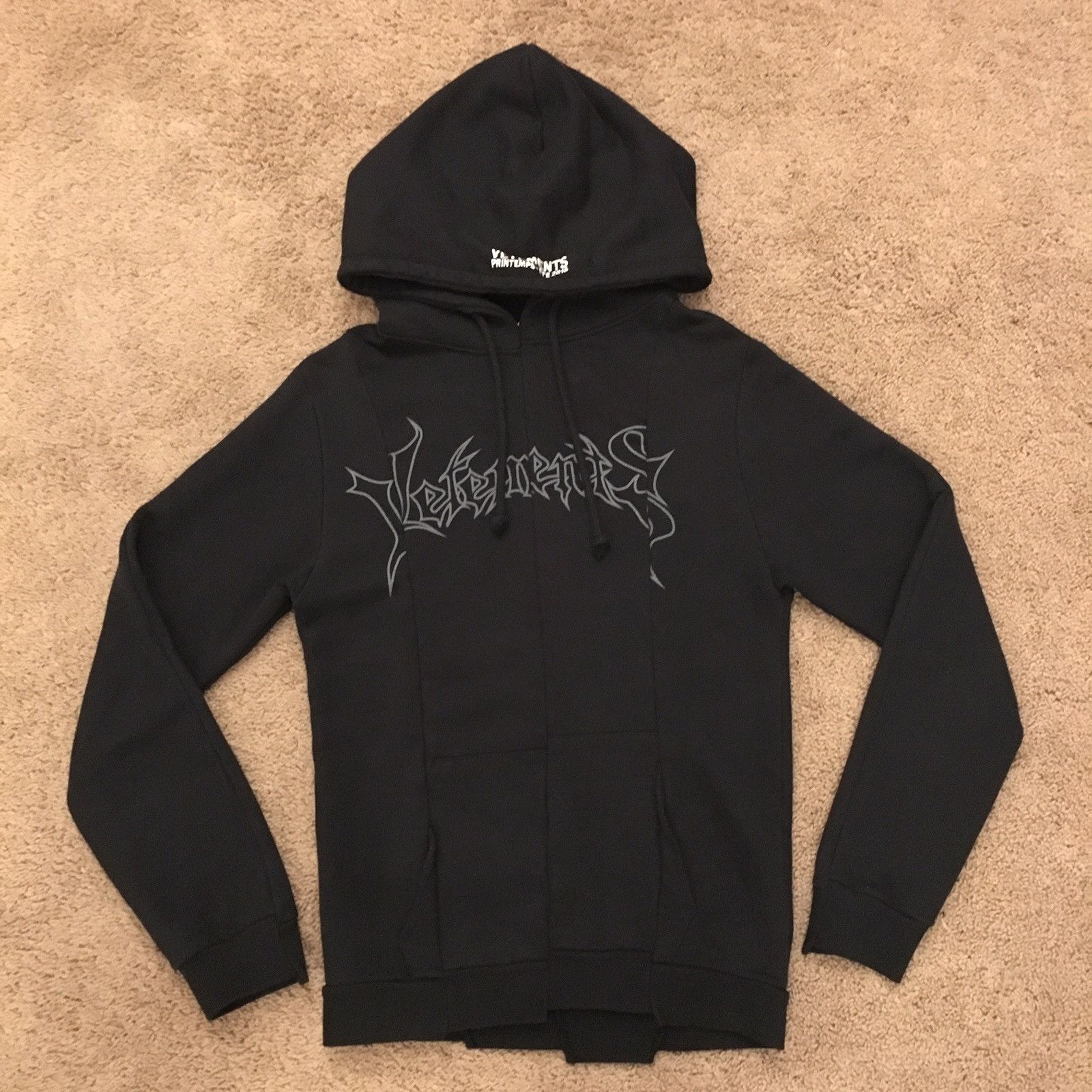 Vetements og metal hoodie sales