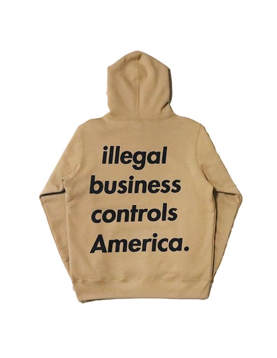 Tan cheap supreme hoodie