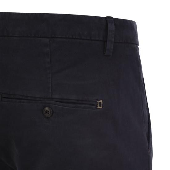 Dondup DONDUP Men Straight Pants UP235GSE043UPTD BLACK Size US 34 / EU 50 - 4 Thumbnail