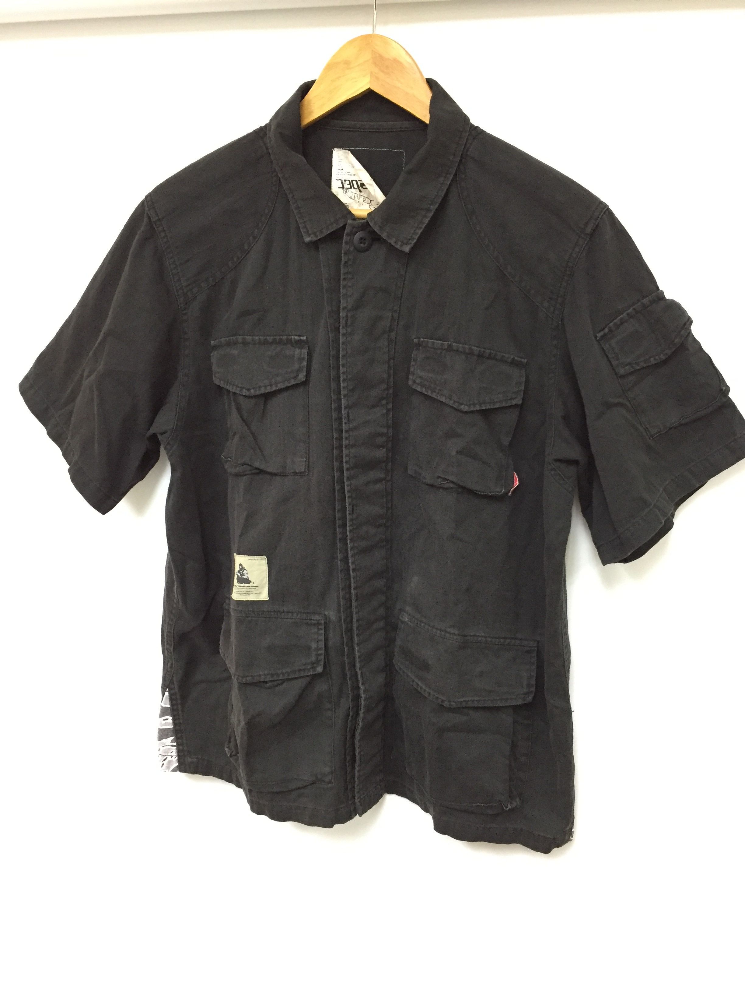 Neighborhood × Wtaps 1999 WTAPS Iconic Cross Bone camo M65 Shirt Size US L / EU 52-54 / 3 - 5 Thumbnail