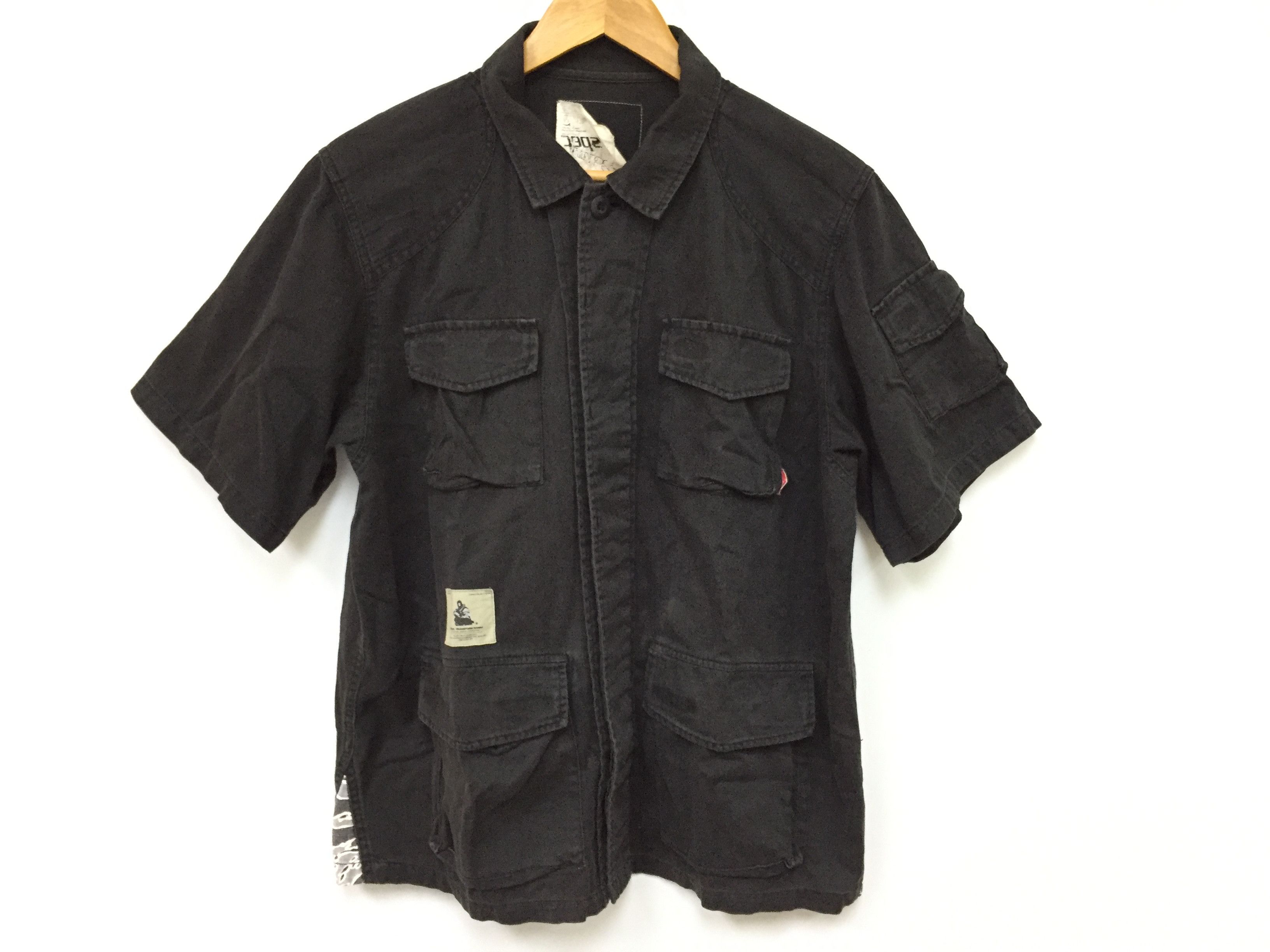 Neighborhood × Wtaps 1999 WTAPS Iconic Cross Bone camo M65 Shirt Size US L / EU 52-54 / 3 - 4 Thumbnail