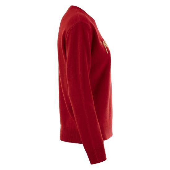 MC2 Saint Barth MC2 SAINT BARTH Women Sweater QUE0010 RED Size L / US 10 / IT 46 - 3 Thumbnail