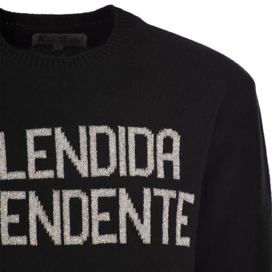MC2 Saint Barth MC2 SAINT BARTH Women Sweater QUE0010 BLACK Size M / US 6-8 / IT 42-44 - 4 Thumbnail