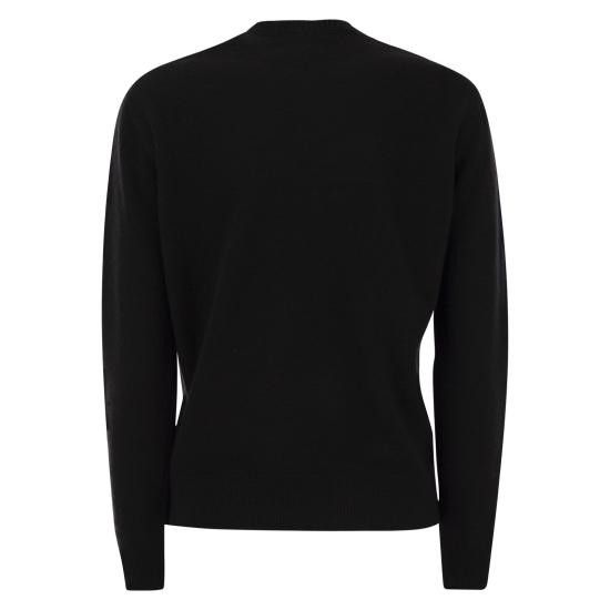 MC2 Saint Barth MC2 SAINT BARTH Women Sweater QUE0010 BLACK Size L / US 10 / IT 46 - 2 Thumbnail