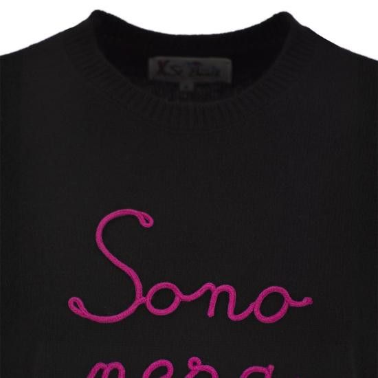MC2 Saint Barth MC2 SAINT BARTH Women Sweater QUE0010 BLACK Size M / US 6-8 / IT 42-44 - 4 Thumbnail
