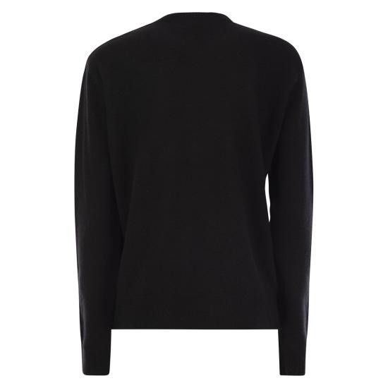 MC2 Saint Barth MC2 SAINT BARTH Women Sweater QUE0010 BLACK Size L / US 10 / IT 46 - 2 Thumbnail