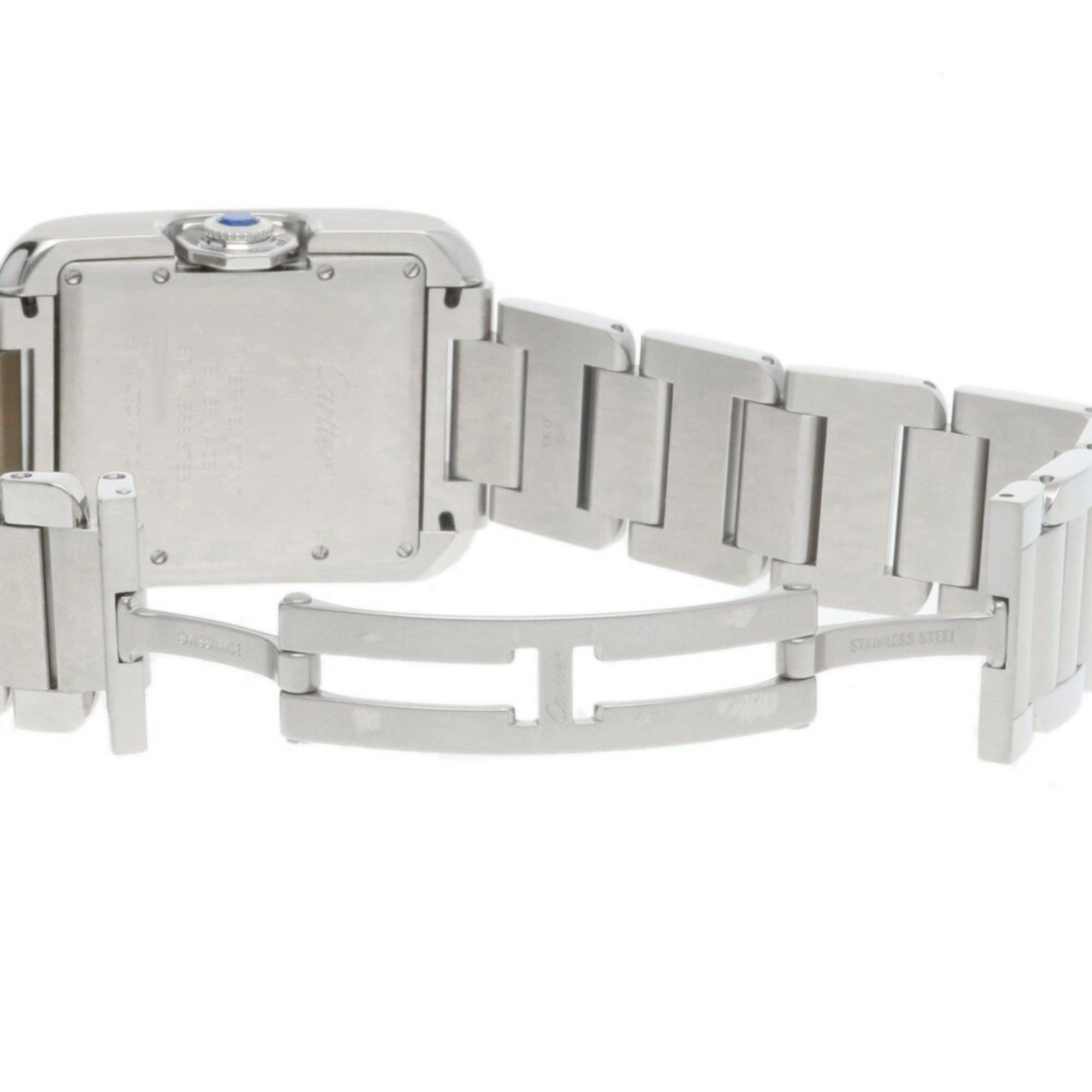Cartier Cartier Tank Anglaise Watch, Stainless Steel 3511, Automatic, Men's, CARTIER, Overhauled Size ONE SIZE - 8 Thumbnail