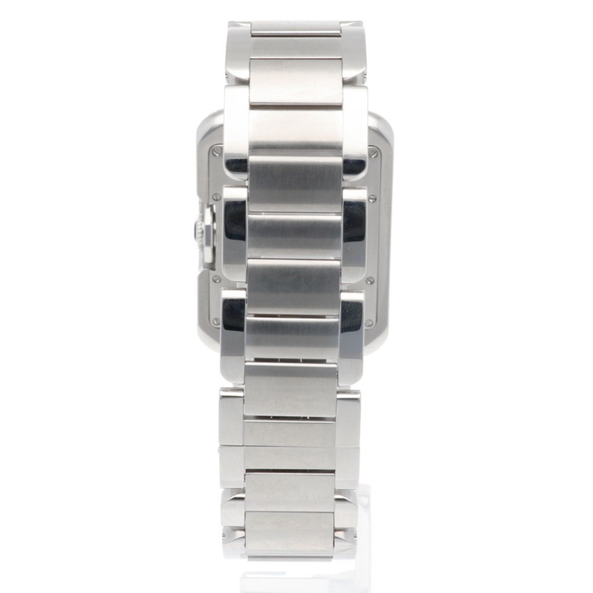 Cartier Cartier Tank Anglaise Watch, Stainless Steel 3511, Automatic, Men's, CARTIER, Overhauled Size ONE SIZE - 5 Thumbnail