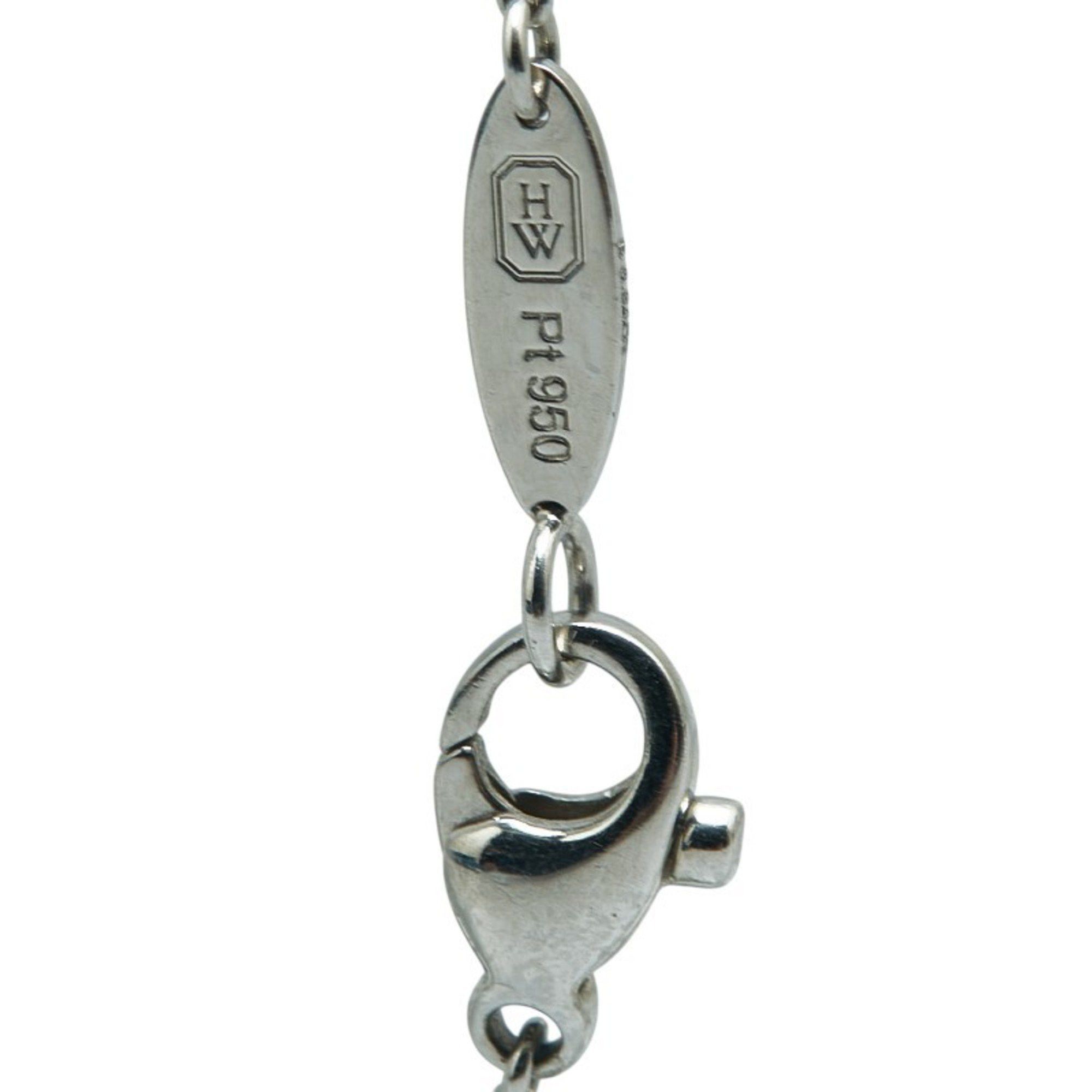 Harry Winston Harry Winston Round Cut Solitaire Necklace PIDPRD005SI Pt950 Platinum Women's HARRY WINSTON Size ONE SIZE - 5 Thumbnail