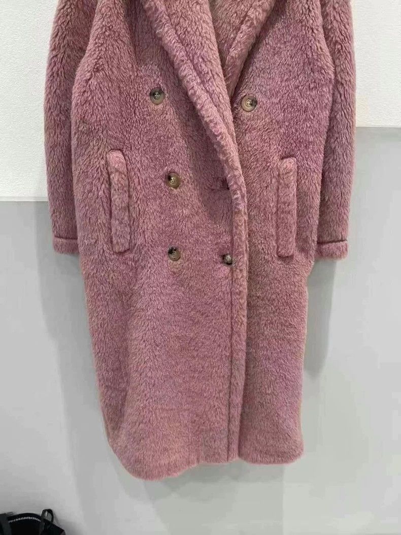 Max Mara MaxMara pink teddy coat Size US L / EU 52-54 / 3 - 4 Thumbnail