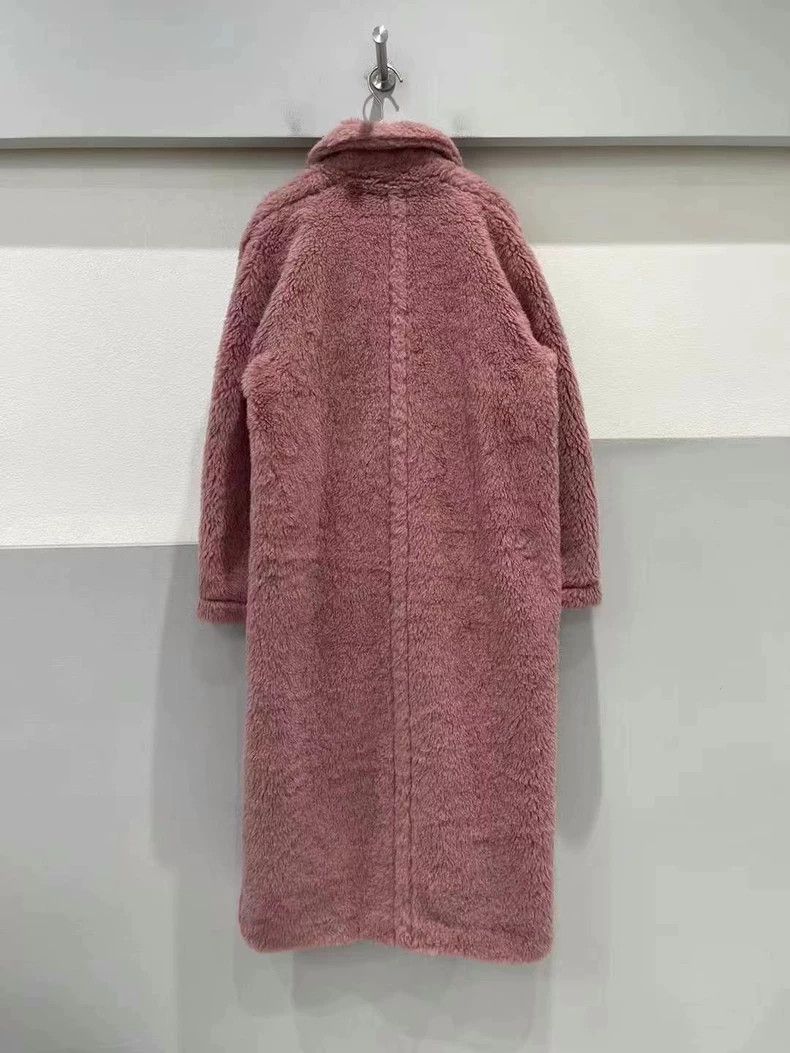 Max Mara MaxMara pink teddy coat Size US L / EU 52-54 / 3 - 2 Thumbnail