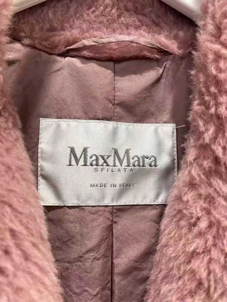 Max Mara MaxMara pink teddy coat Size US L / EU 52-54 / 3 - 6 Thumbnail