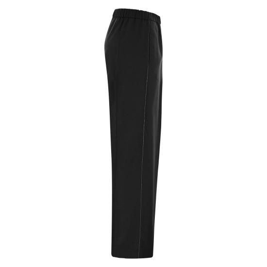 Fabiana Filippi FABIANA FILIPPI Women Straight Pants PAD214F322I181 BLACK Size 27" / US 4 / IT 40 - 3 Thumbnail