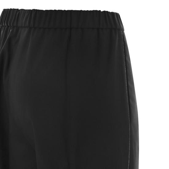 Fabiana Filippi FABIANA FILIPPI Women Straight Pants PAD214F322I181 BLACK Size 27" / US 4 / IT 40 - 4 Thumbnail