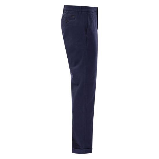 Fay FAY Men Straight Pants NTM8649187T BLUE Size US 40 / EU 56 - 3 Thumbnail