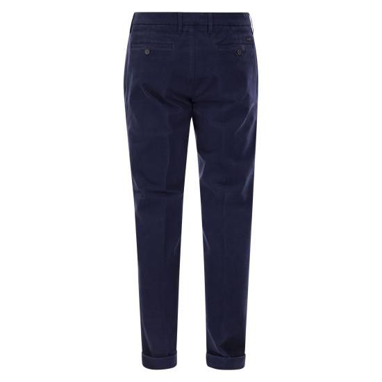 Fay FAY Men Straight Pants NTM8649187T BLUE Size US 40 / EU 56 - 2 Thumbnail