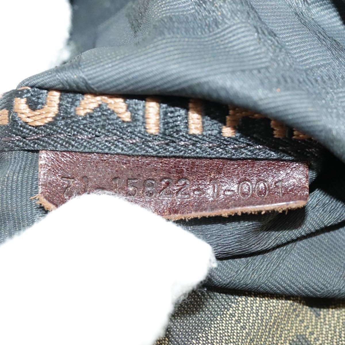 Fendi Roll Bag Khaki Canvas Handbag (Pre-Owned) Size ONE SIZE - 19 Thumbnail