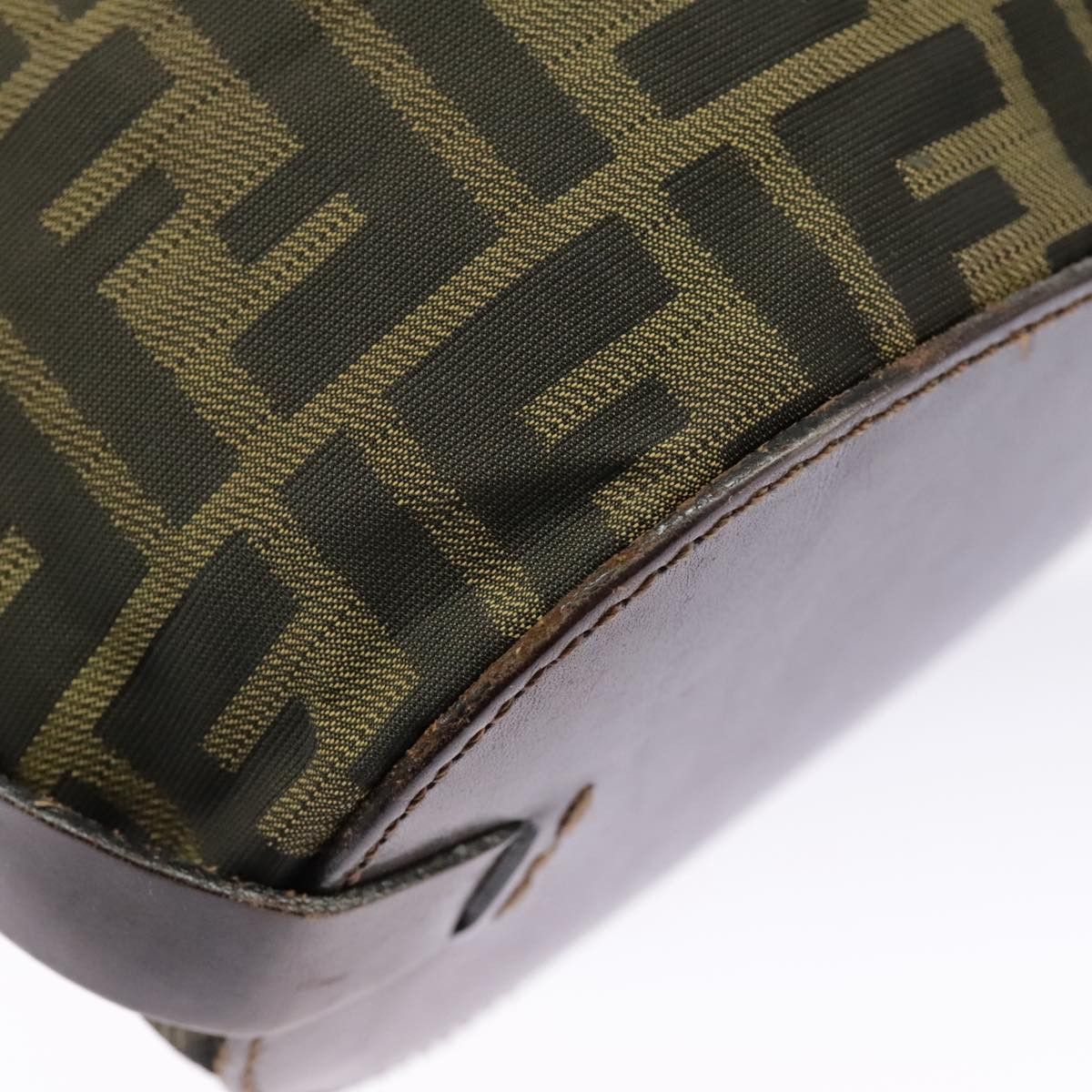 Fendi Roll Bag Khaki Canvas Handbag (Pre-Owned) Size ONE SIZE - 12 Thumbnail