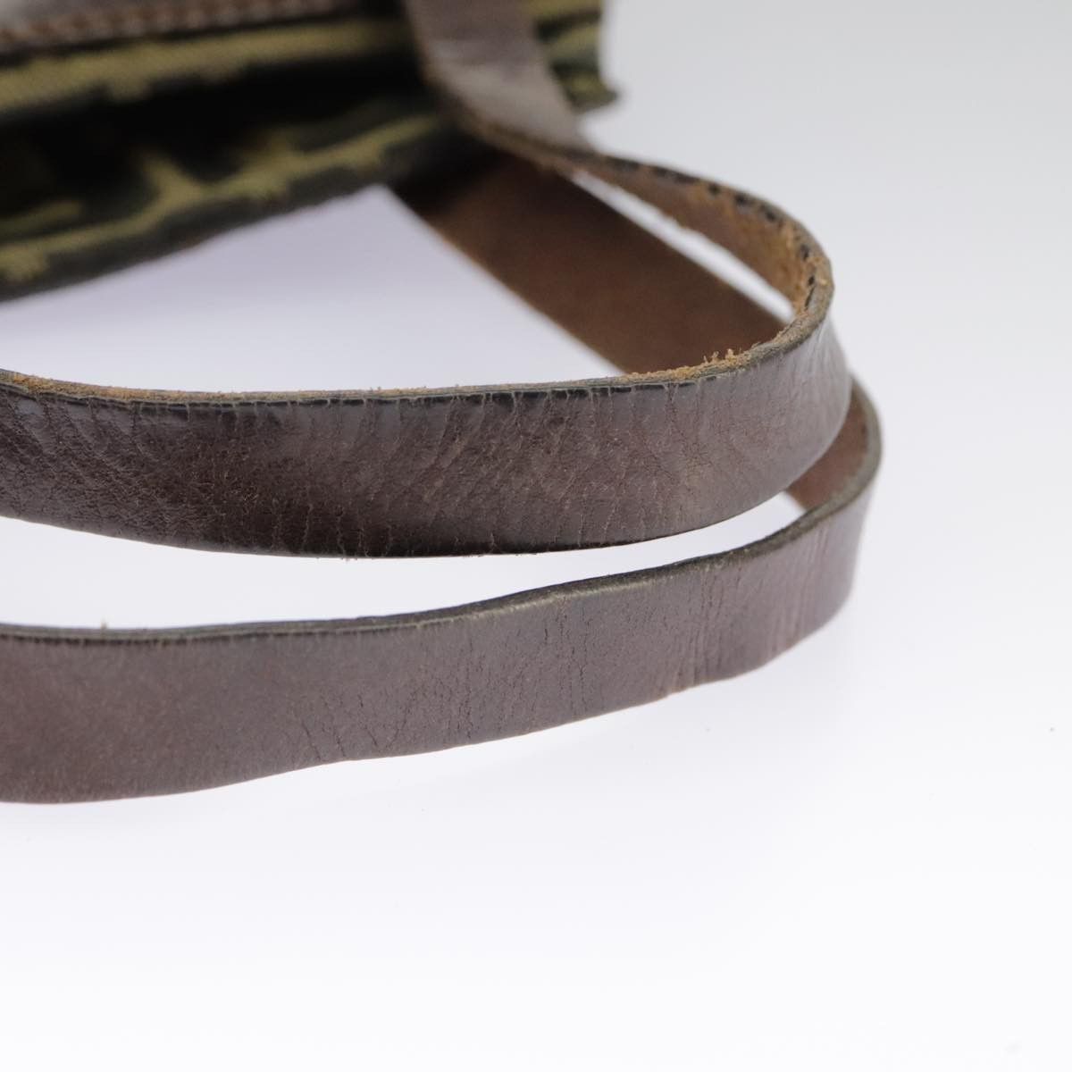 Fendi Roll Bag Khaki Canvas Handbag (Pre-Owned) Size ONE SIZE - 7 Thumbnail
