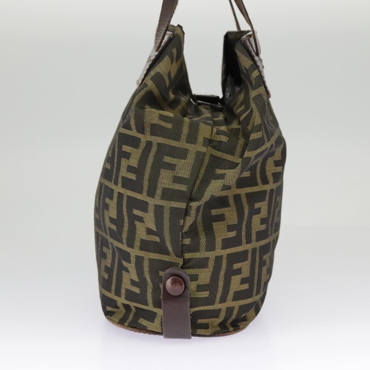 Fendi Roll Bag Khaki Canvas Handbag (Pre-Owned) Size ONE SIZE - 3 Thumbnail