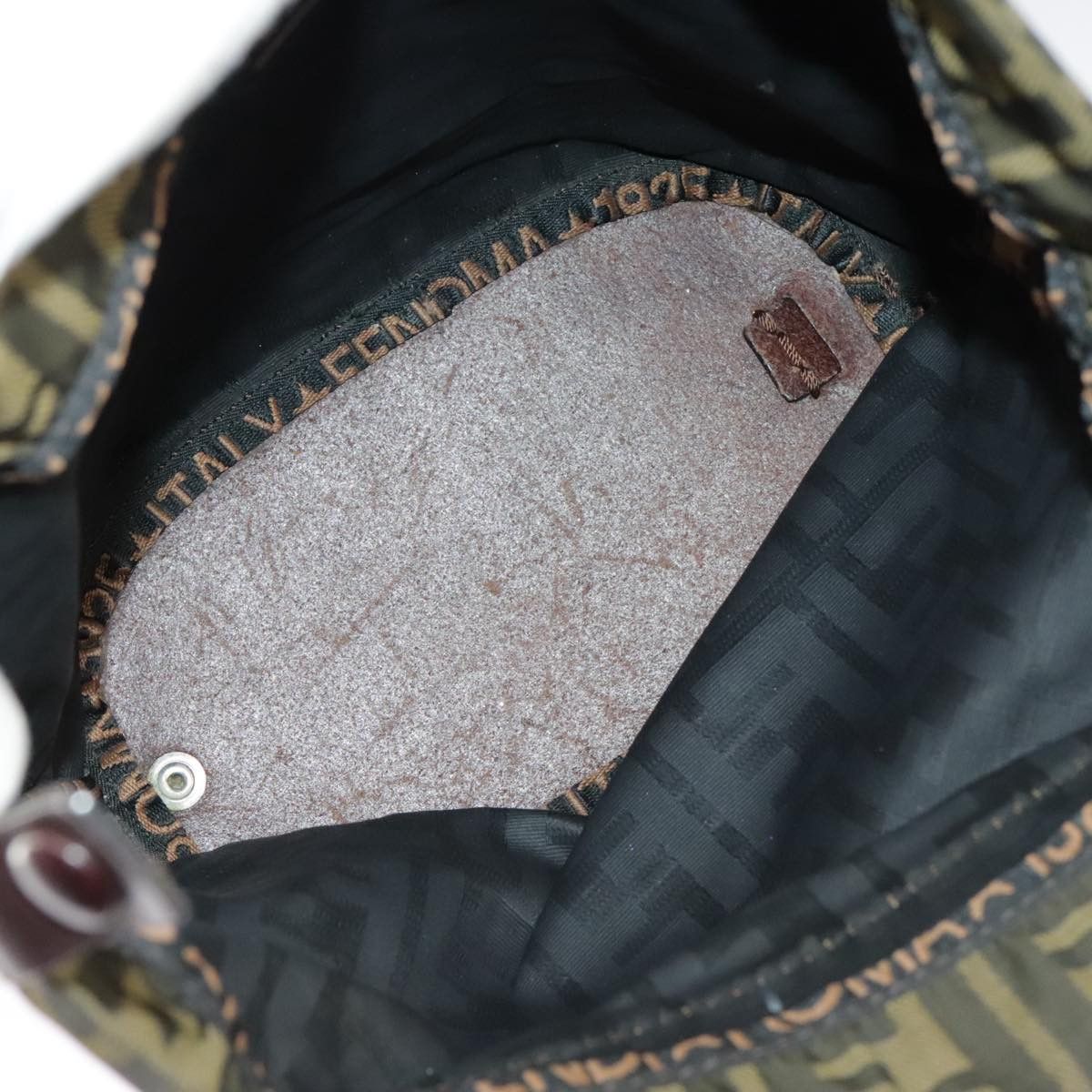 Fendi Roll Bag Khaki Canvas Handbag (Pre-Owned) Size ONE SIZE - 17 Thumbnail