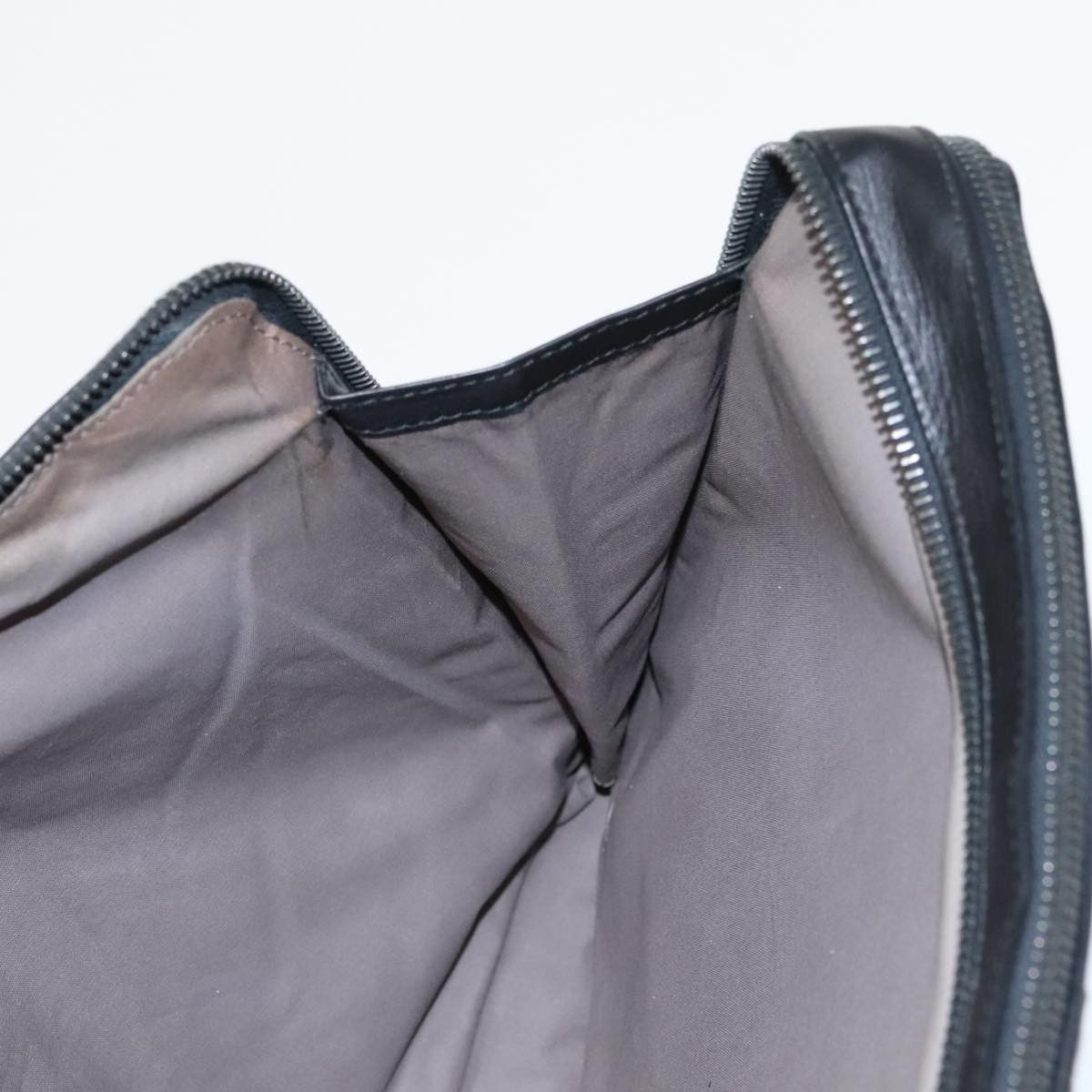 Bottega Veneta Intrecciato Black Leather Clutch Bag (Pre-Owned) Size ONE SIZE - 14 Thumbnail