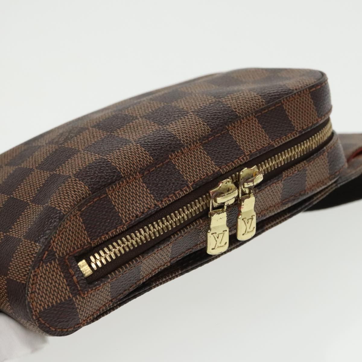 Louis Vuitton Geronimos Brown Canvas Shoulder Bag (Pre-Owned) Size ONE SIZE - 5 Thumbnail