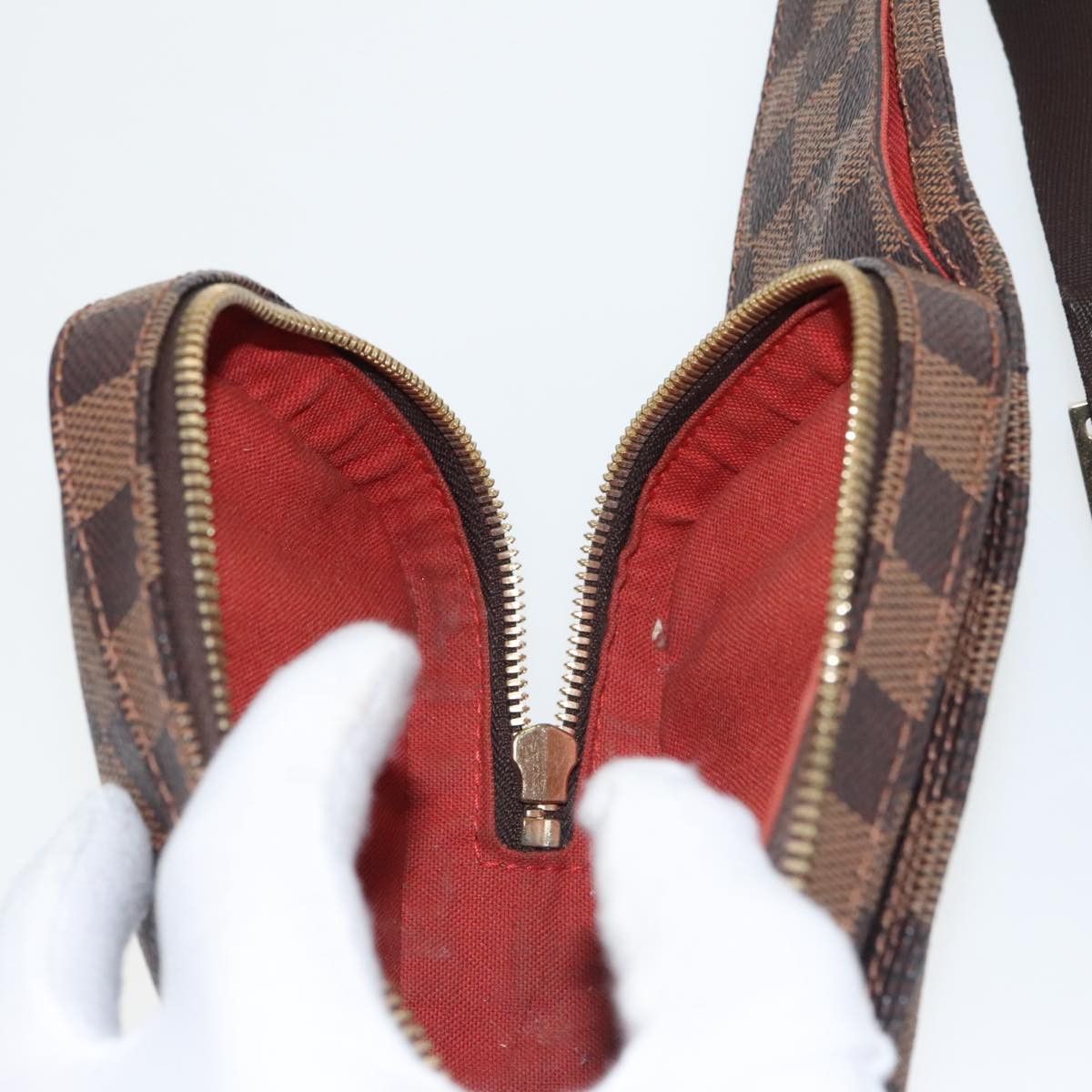 Louis Vuitton Geronimos Brown Canvas Shoulder Bag (Pre-Owned) Size ONE SIZE - 19 Thumbnail