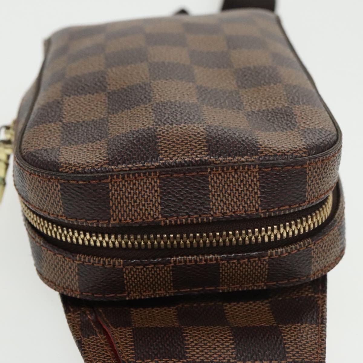 Louis Vuitton Geronimos Brown Canvas Shoulder Bag (Pre-Owned) Size ONE SIZE - 4 Thumbnail