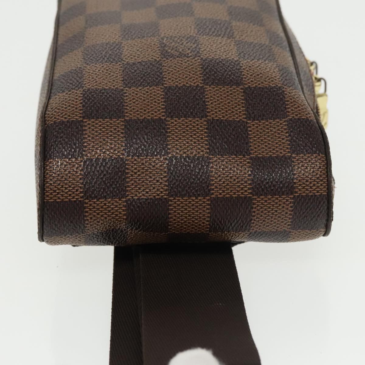 Louis Vuitton Geronimos Brown Canvas Shoulder Bag (Pre-Owned) Size ONE SIZE - 3 Thumbnail