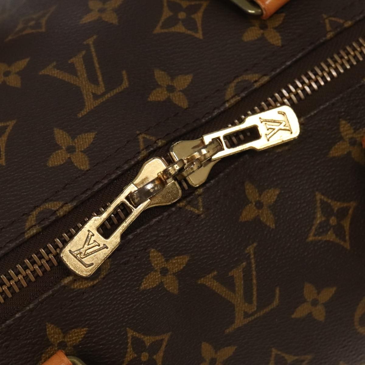 Louis Vuitton Keepall 60 Brown Canvas Travel Bag (Pre-Owned) Size ONE SIZE - 16 Thumbnail