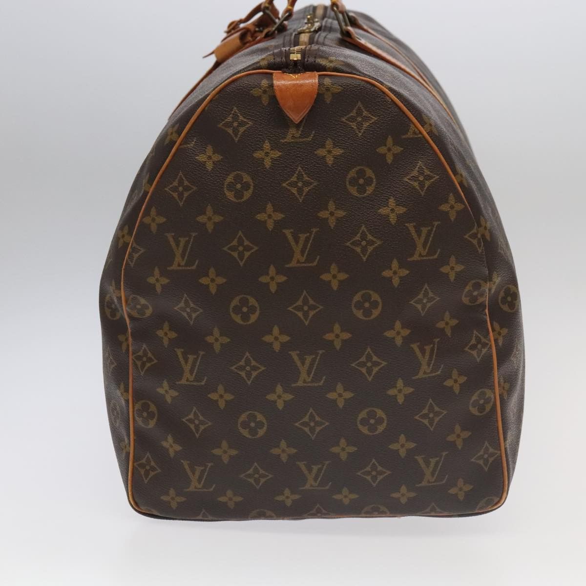 Louis Vuitton Keepall 60 Brown Canvas Travel Bag (Pre-Owned) Size ONE SIZE - 3 Thumbnail