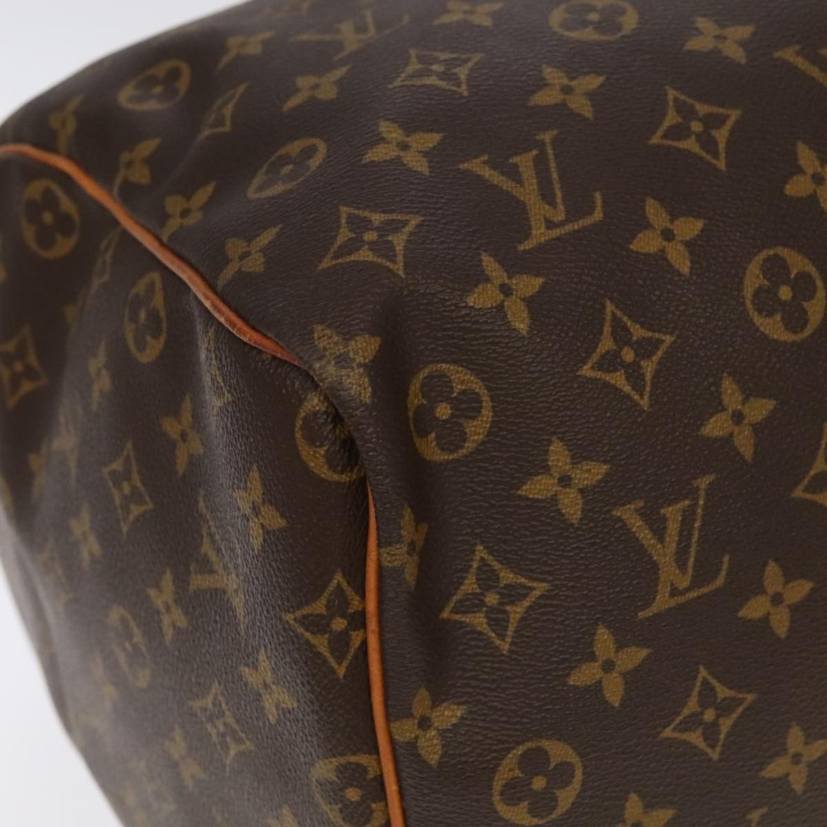 Louis Vuitton Keepall 60 Brown Canvas Travel Bag (Pre-Owned) Size ONE SIZE - 10 Thumbnail