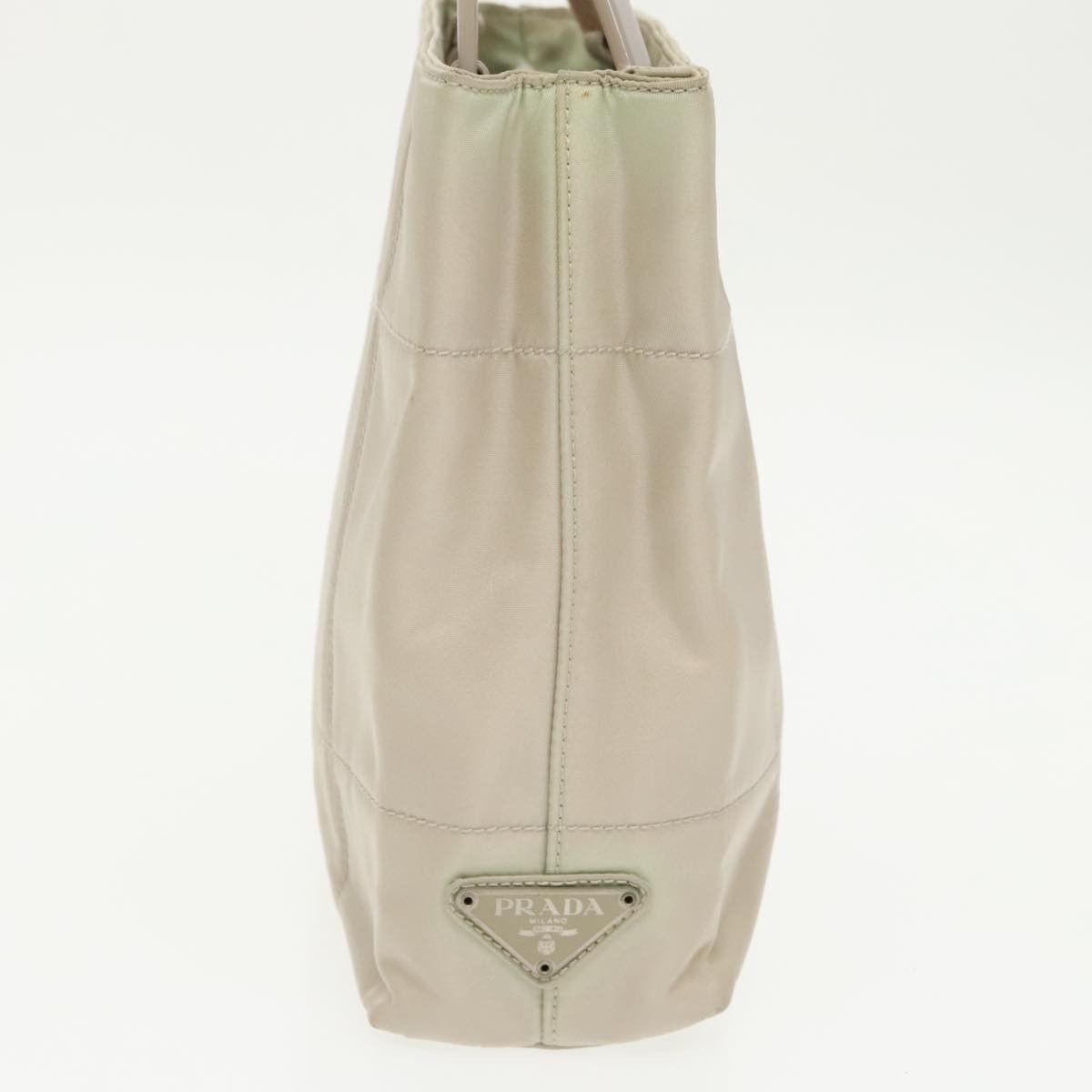 Prada -- Beige Canvas Handbag (Pre-Owned) Size ONE SIZE - 4 Thumbnail