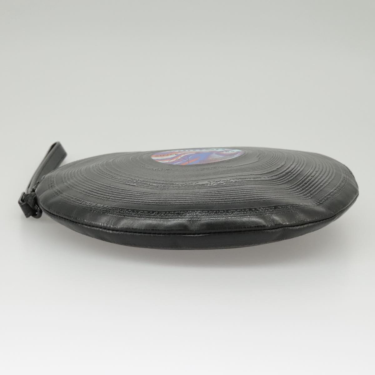 Louis Vuitton Pochette Black Leather Clutch Bag (Pre-Owned) Size ONE SIZE - 7 Thumbnail