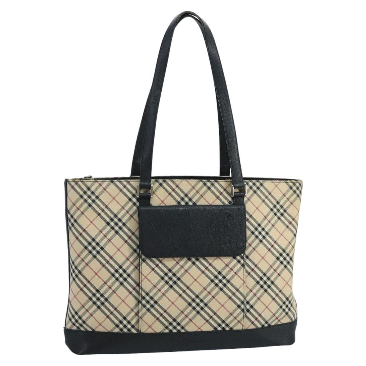 Burberry Nova Check Beige Canvas Tote Bag (Pre-Owned) Size ONE SIZE - 19 Thumbnail