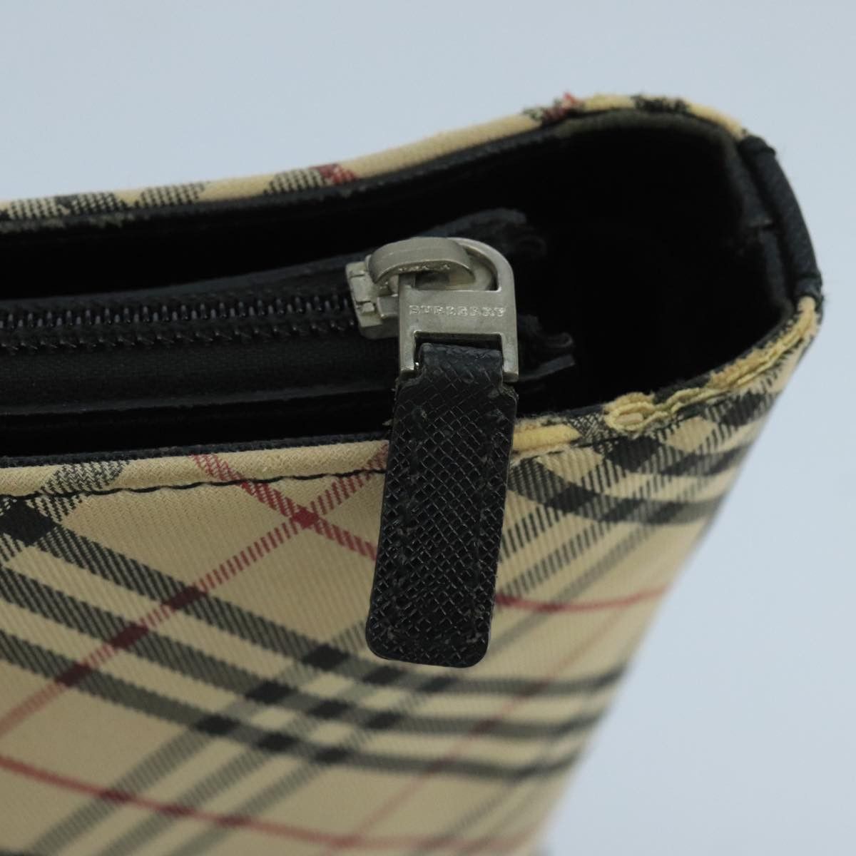 Burberry Nova Check Beige Canvas Tote Bag (Pre-Owned) Size ONE SIZE - 11 Thumbnail