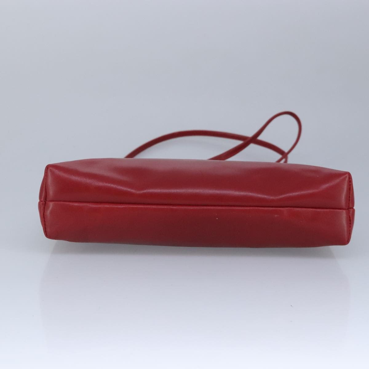 Salvatore Ferragamo Vara Red Leather Shoulder Bag (Pre-Owned) Size ONE SIZE - 8 Thumbnail